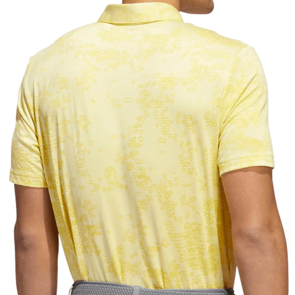 adidas Jacquard Polo Shirt - Almost Yellow/Impact Yellow