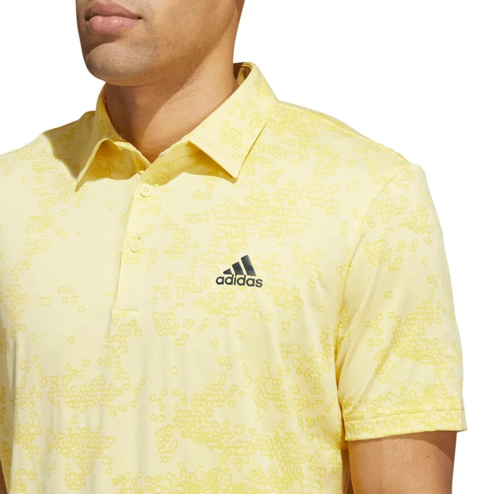 adidas Jacquard Polo Shirt - Almost Yellow/Impact Yellow