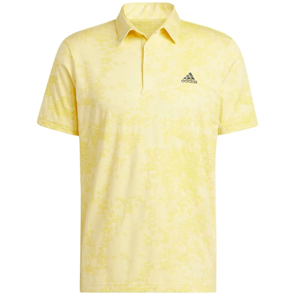 adidas Jacquard Polo Shirt - Almost Yellow/Impact Yellow