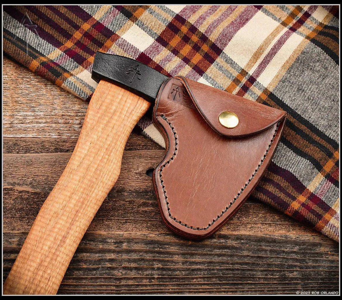 American Tomahawk Model 3 Tennessee Hickory Handle Drop-Forged 1060 Steel  (USA)