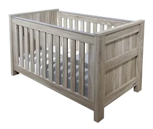 Baby Style Bordeaux Cot Bed - Ash