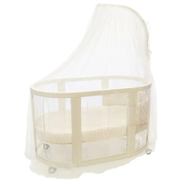 Babyhood Kaylula Cot Insect Net & Stand - Beech