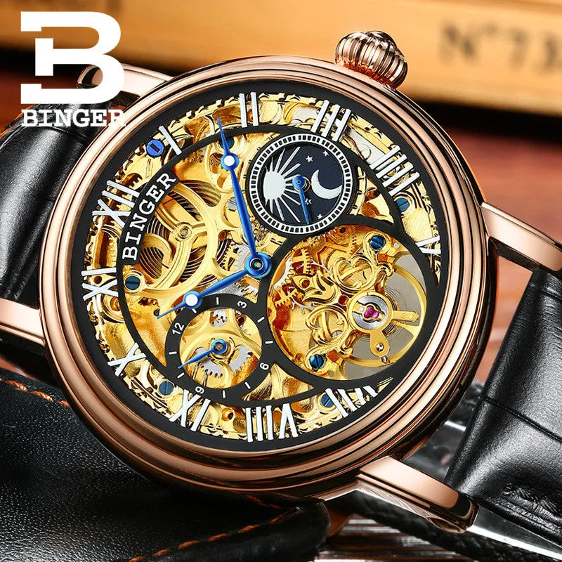 Binger Swiss Mechanical Tourbillon Watch B 1171