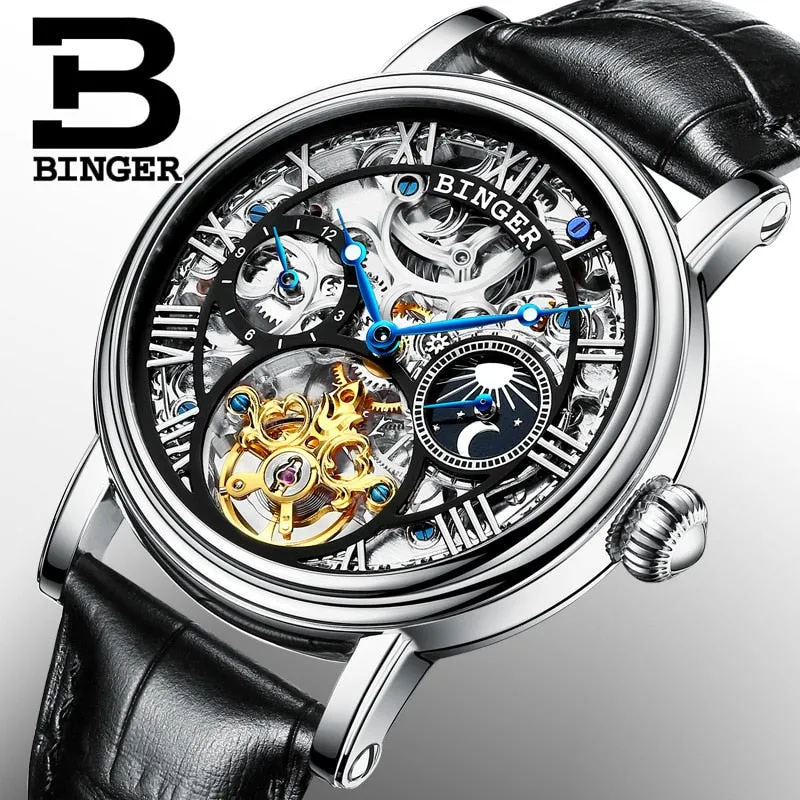 Binger Swiss Mechanical Tourbillon Watch B 1171