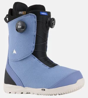 Mens 2024 Burton Swath BOA Slate Blue Snowboard Boots - Optimum Performance Footwear