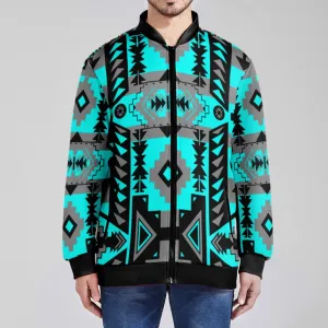 Chiefs Mountain Sky Zippered Collared Lightweight Jacket