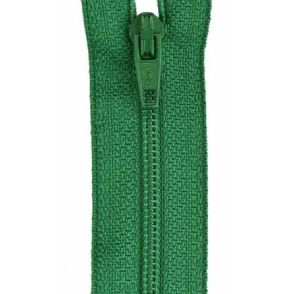 Coats All-Purpose Plastic Zipper 14in Kerry Green