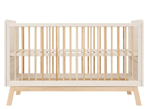 Cot Bed Lines Dune/Natural 70 x 140 cm