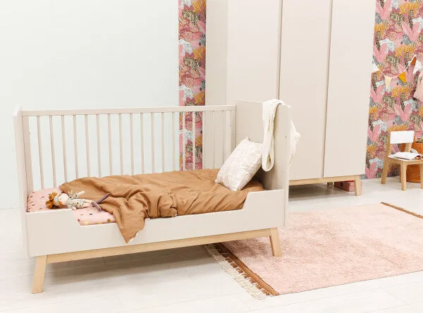 Cot Bed Saba Dune/Natural 140 x 70 cm