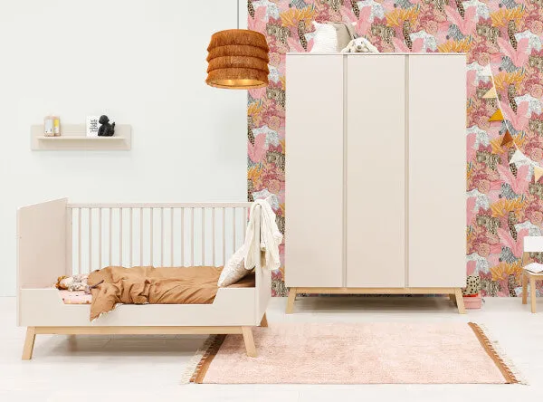 Cot Bed Saba Dune/Natural 140 x 70 cm