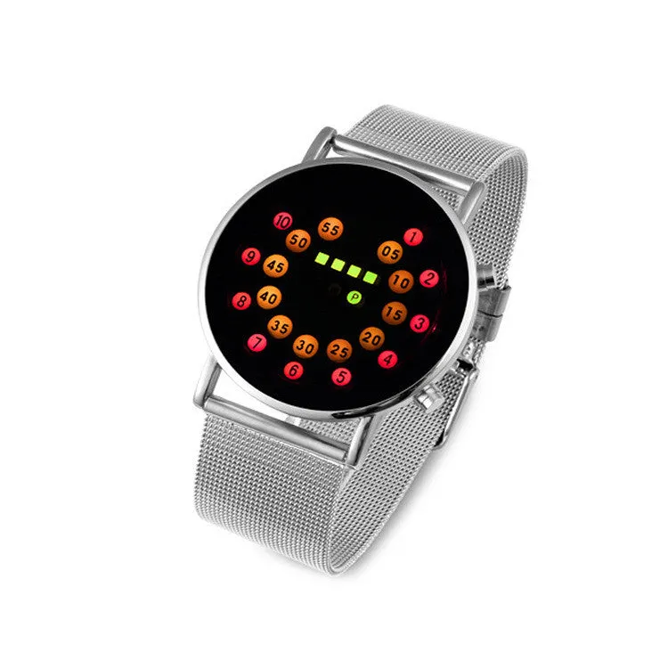 Creative Ball-bearing Electronic Digital Watch