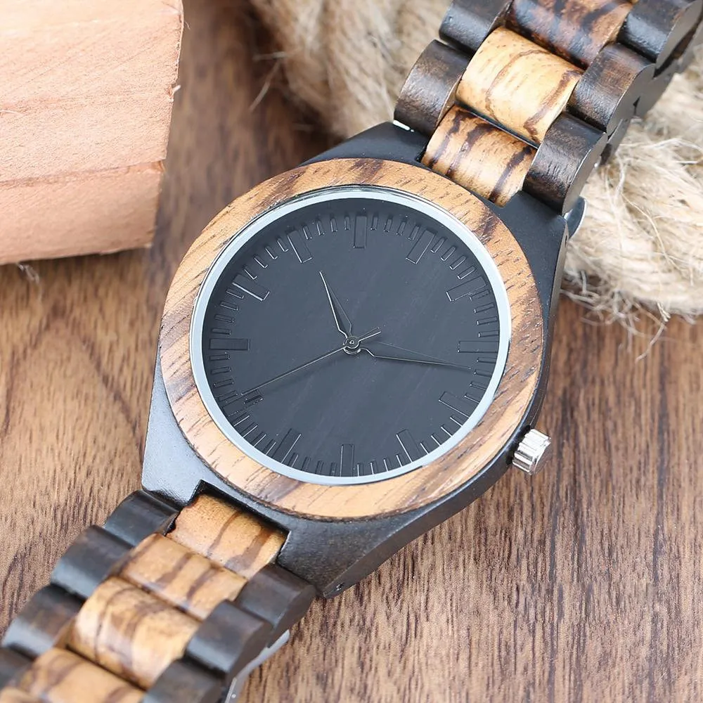 Earth Friendly Wood Watch