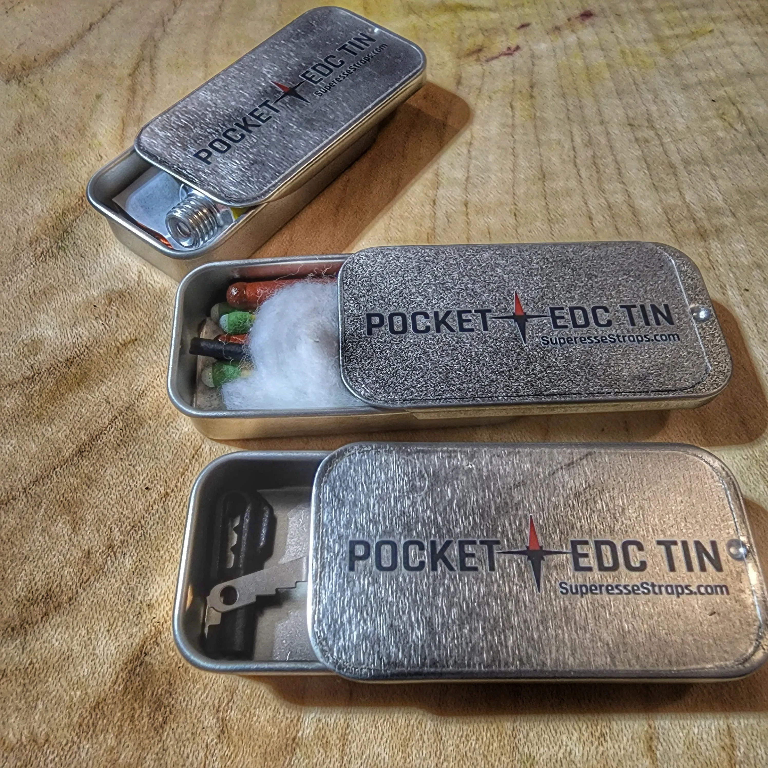 EDC Tin of the Month- Compartmentalized Survival Kits