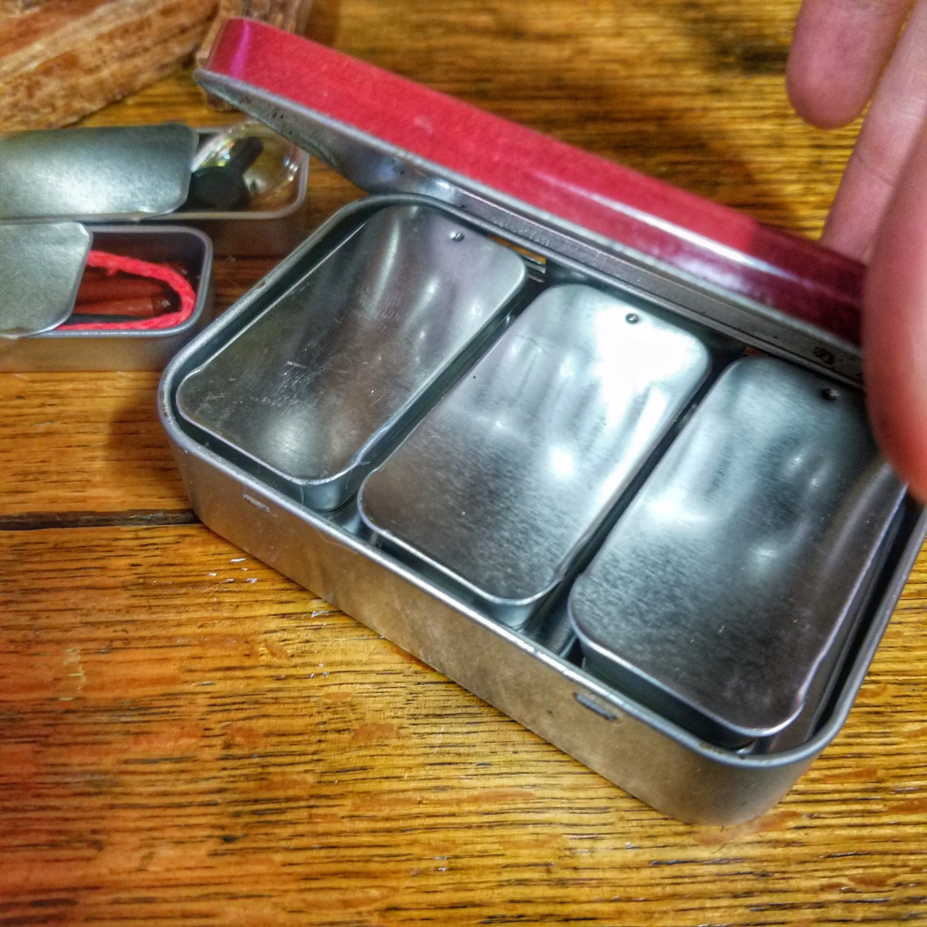 EDC Tin of the Month- Compartmentalized Survival Kits