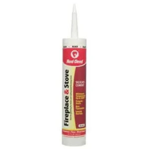 Fireplace/Stove Repair Sealant, Black, 10.1-oz.