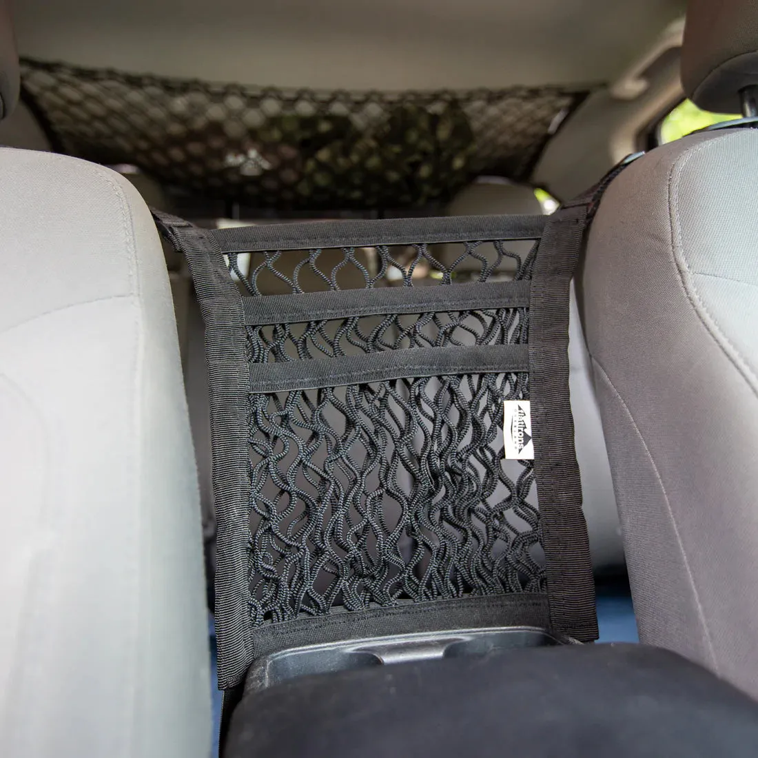 Flatirons Overland Seat Divider Storage Net For Tacoma