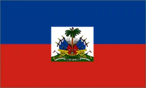 Haiti (State) National Flag Printed