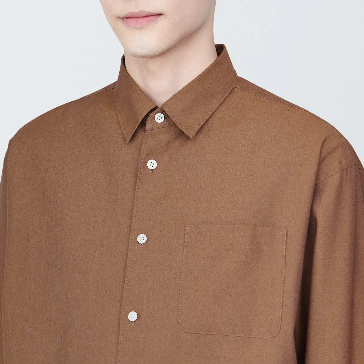 Hemp Blend Long Sleeve Shirt