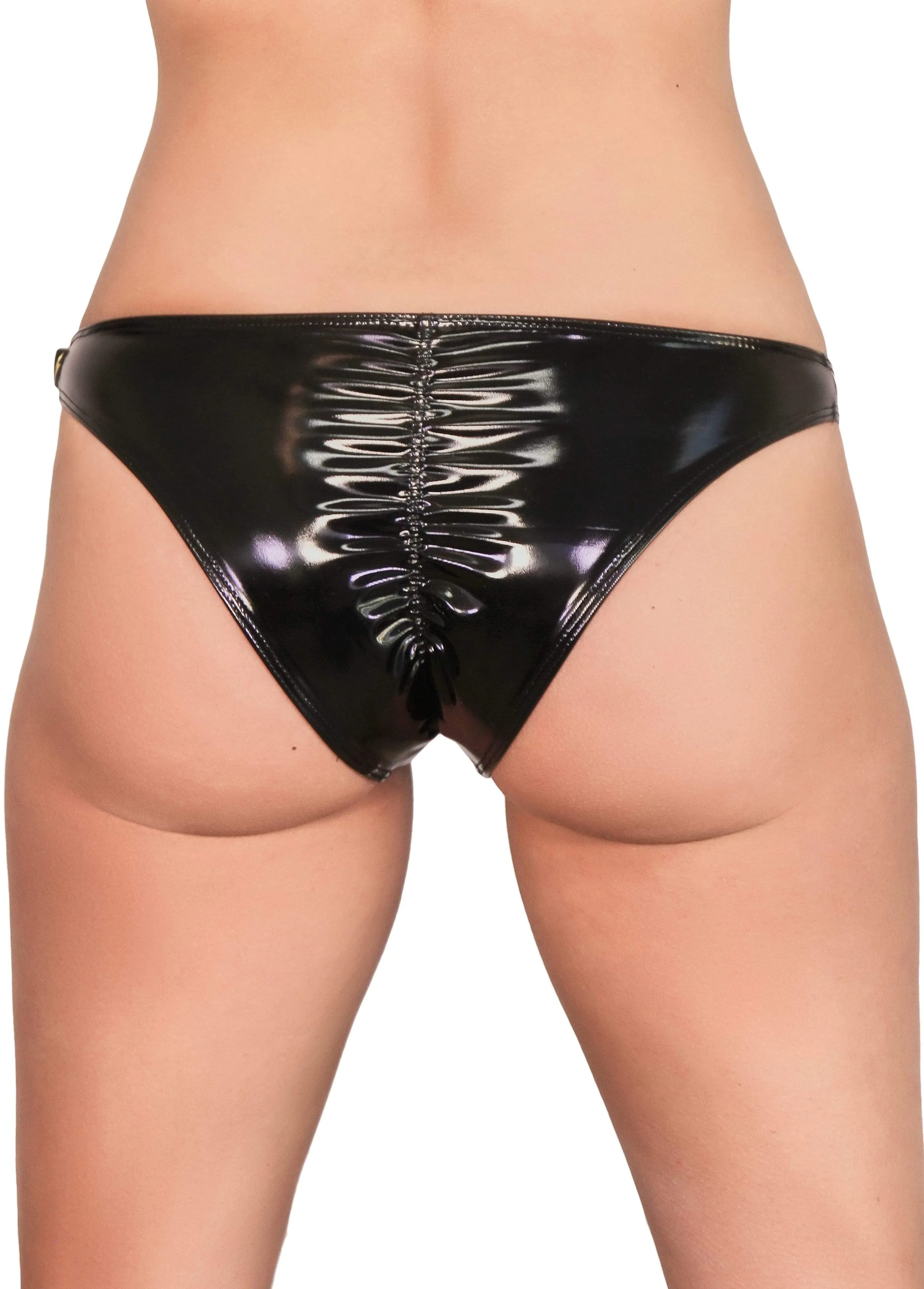 Heroine Liquid Scanty Pants - Black