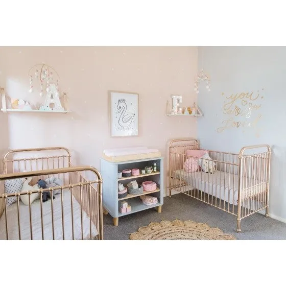 Incy Interiors Rose Gold Baby Cot