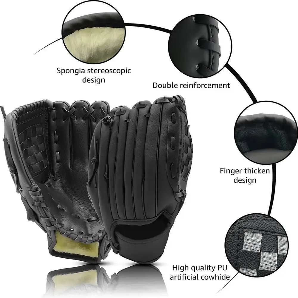 Kids Baseball Glove/Softball Fielding Gloves For Teens Girls Youth