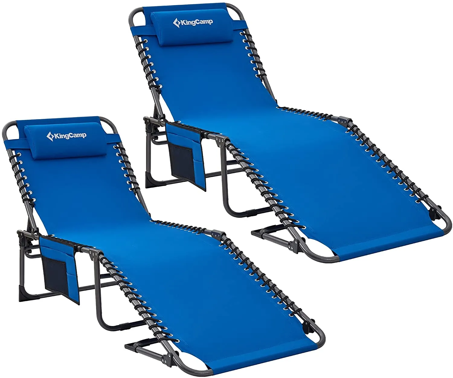 KingCamp Folding Chaise Lounge Chairs