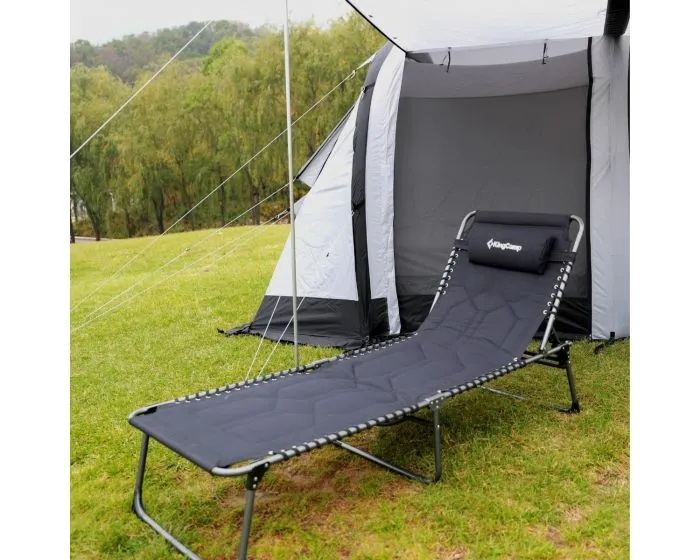 KingCamp Oversize Folding Chaise Lounge Chair