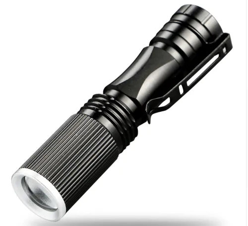 L.E.D Flashlight - ZOOM - 2000LM