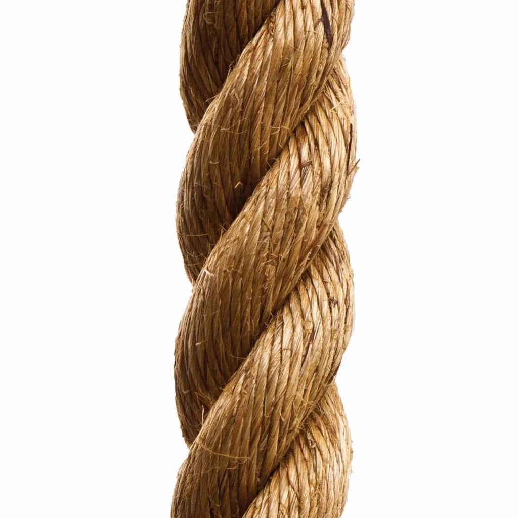 Manilla Twist 1/2" 1573lb Tensile Rope - per foot