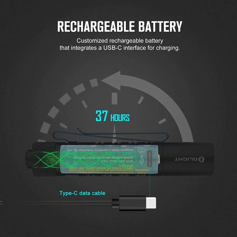 OLIGHT I5RNG i5R EOS EDC Flashlight - Neon Green