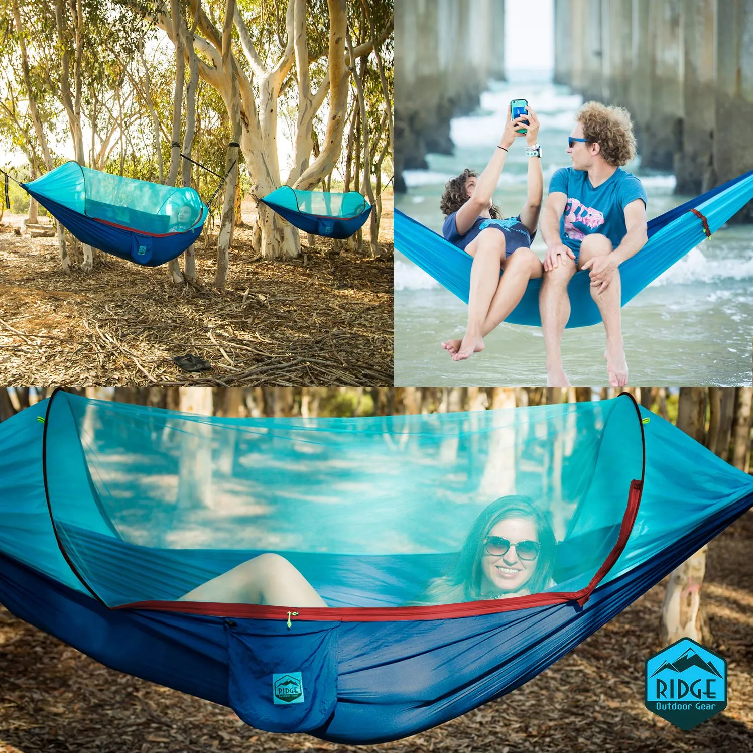 Orange Camping Hammock - Ridge Outdoor Gear