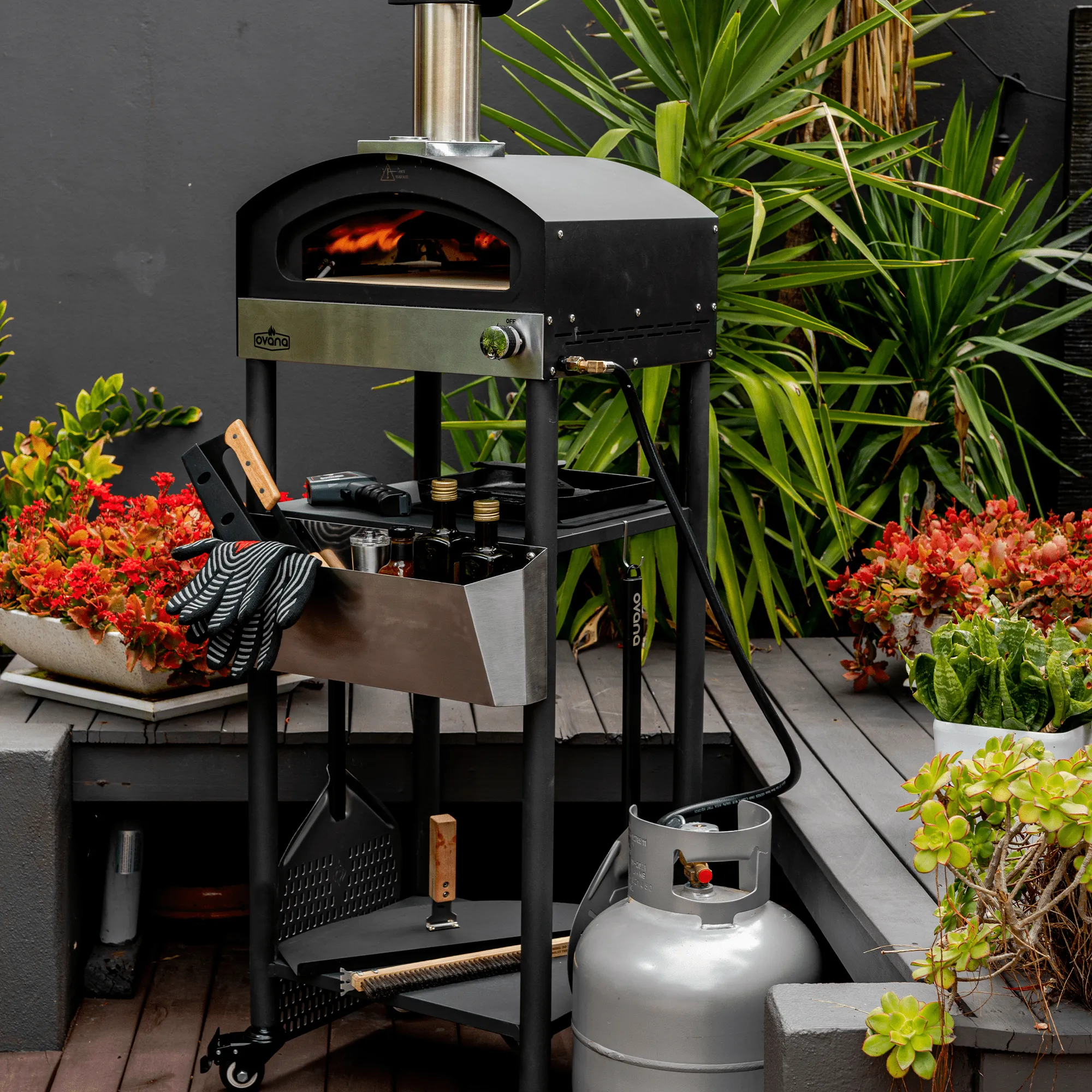 Ovana Pizza Oven Stand