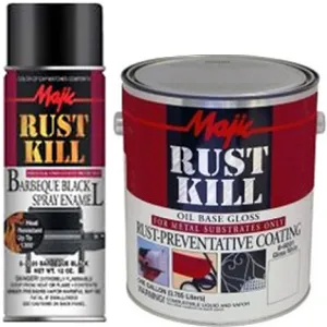 PAINT QT HIGH HEAT BLACK RUSTKILL