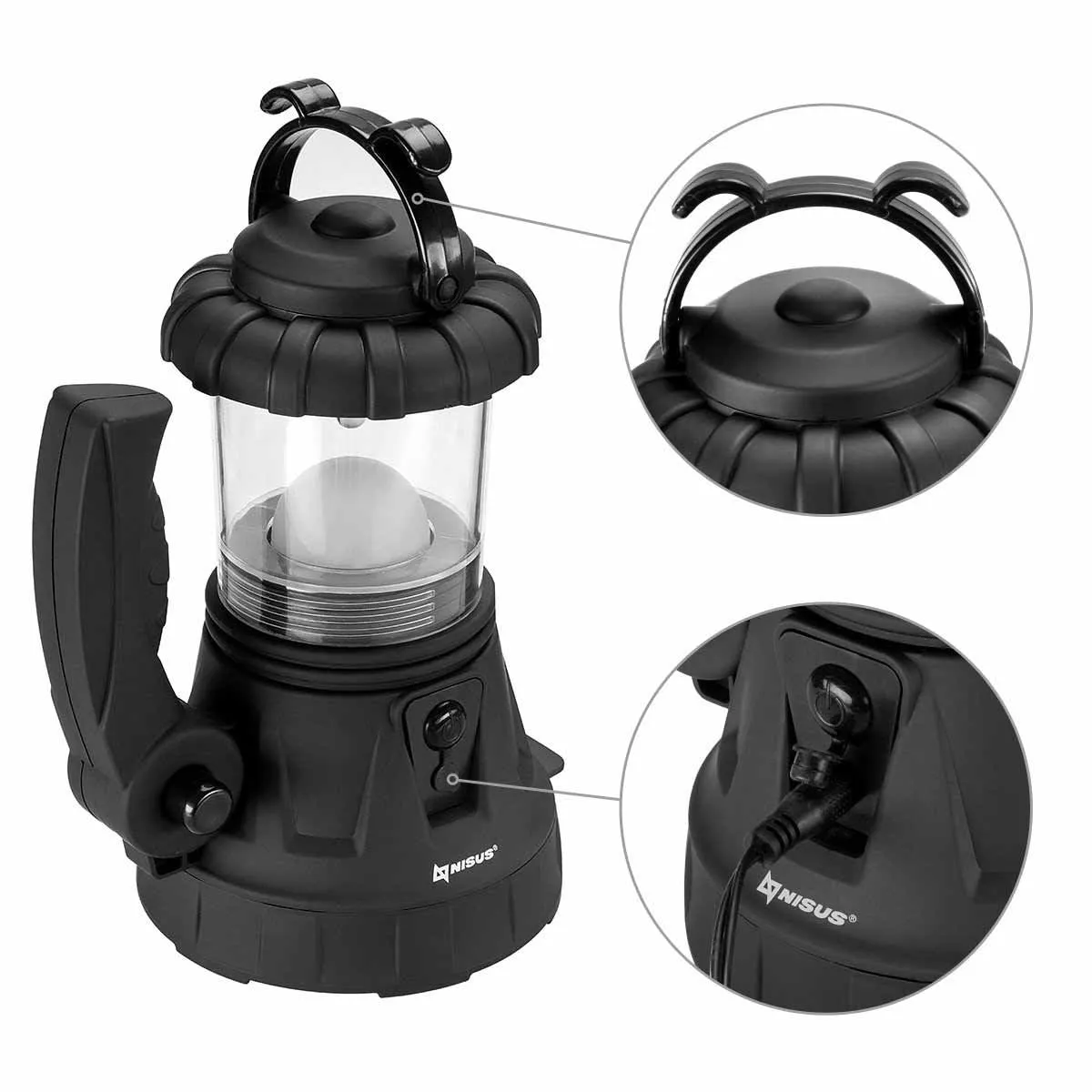 Rechargeable Camping Lantern and Spotlight