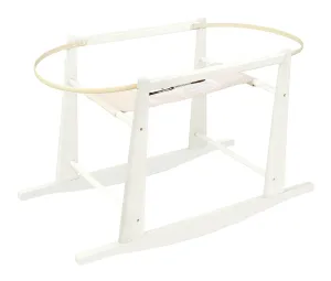 Rocking Basket Stand - White