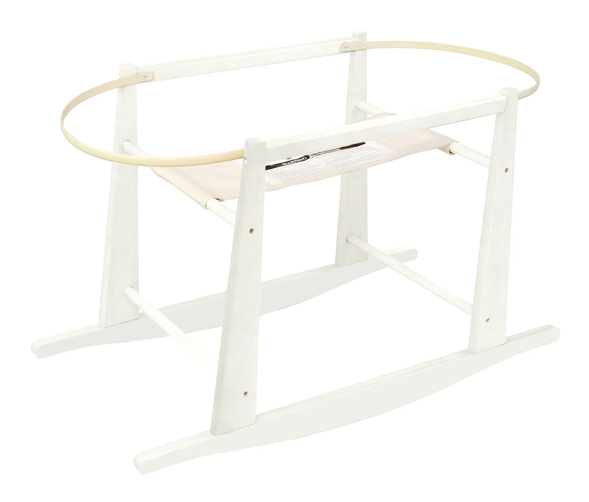 Rocking Basket Stand - White