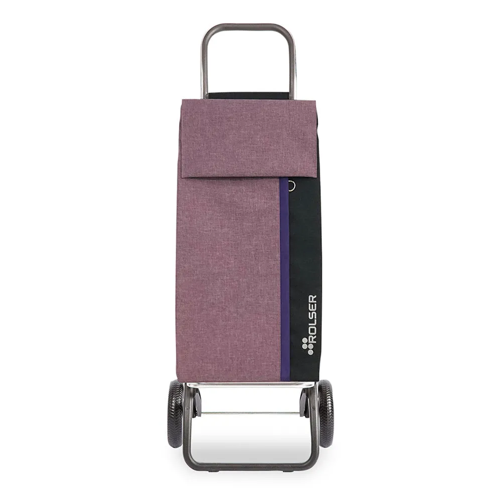 Rolser Trolley Kangaroo Tweed Convert RG 2 wheels - Malva