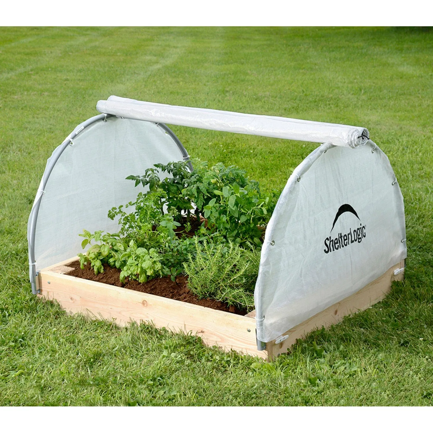 ShelterLogic | GrowIT Backyard Raised Bed Mini Grow Tent 4x4 ft.