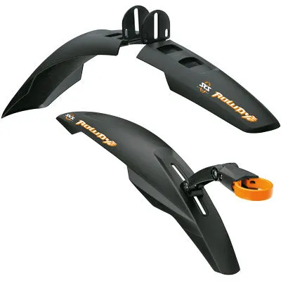 Sks Fenders,Rowdy F/R 20-24'' Fits Most Frames,Thief-Proof Rowdy Set Sks Fenders  20-24''