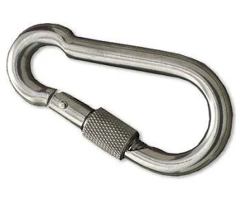 SpearPro Stainless Steel Carabiner with Lock