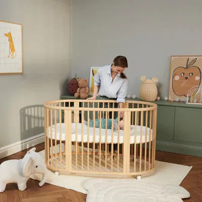 Stokke Sleepi Bed V3 Natural with Stokke V3Mattress