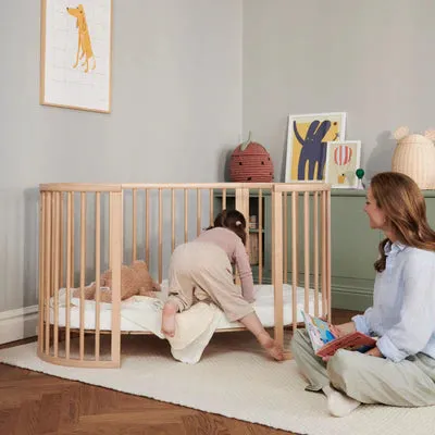 Stokke Sleepi Bed V3 Natural with Stokke V3Mattress