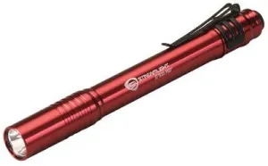 Streamlight 66120 Stylus Pro LED Flashlights, 2 AAA, 24 lumens, Red