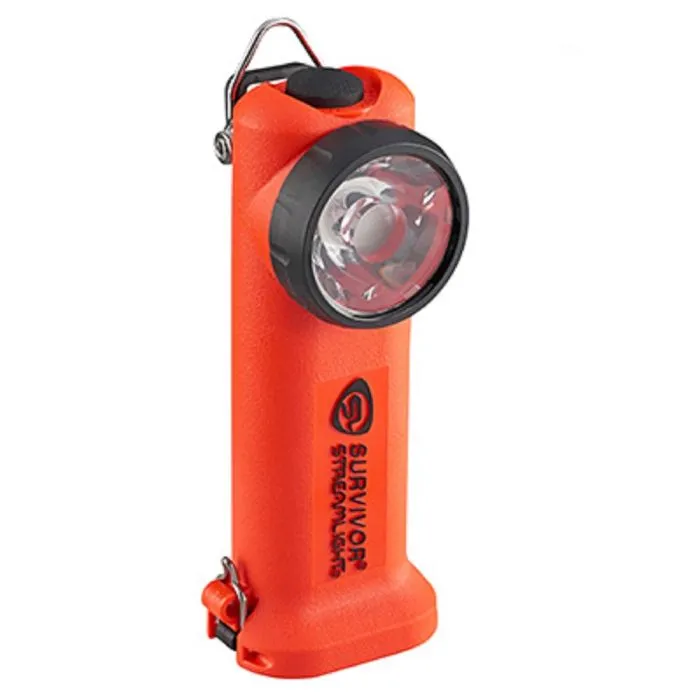 Streamlight Survivor 90540 Alkaline Model Right Angle Light, Orange, One Size, 1 Each