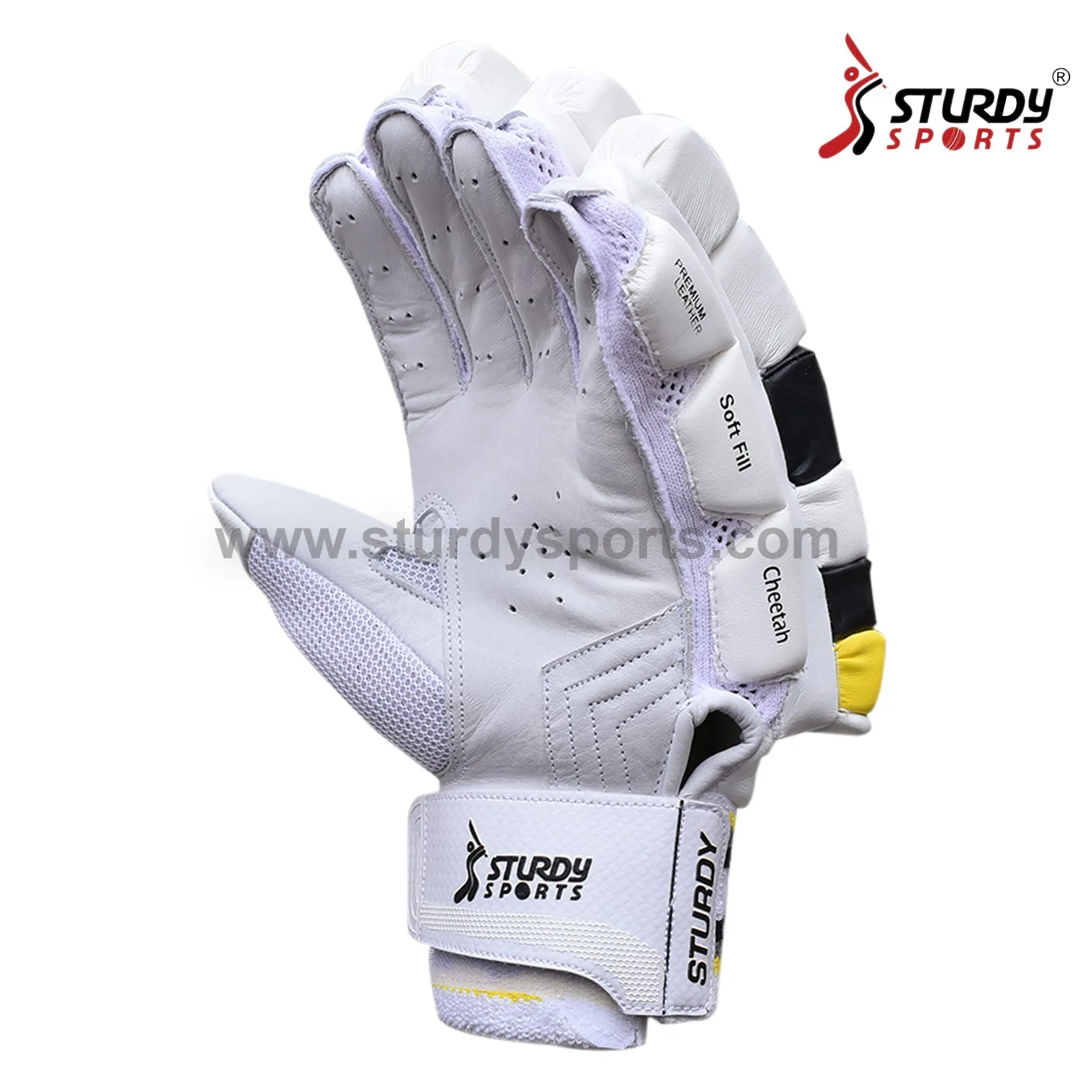 Sturdy Cheetah Cricket Batting Gloves - Senior