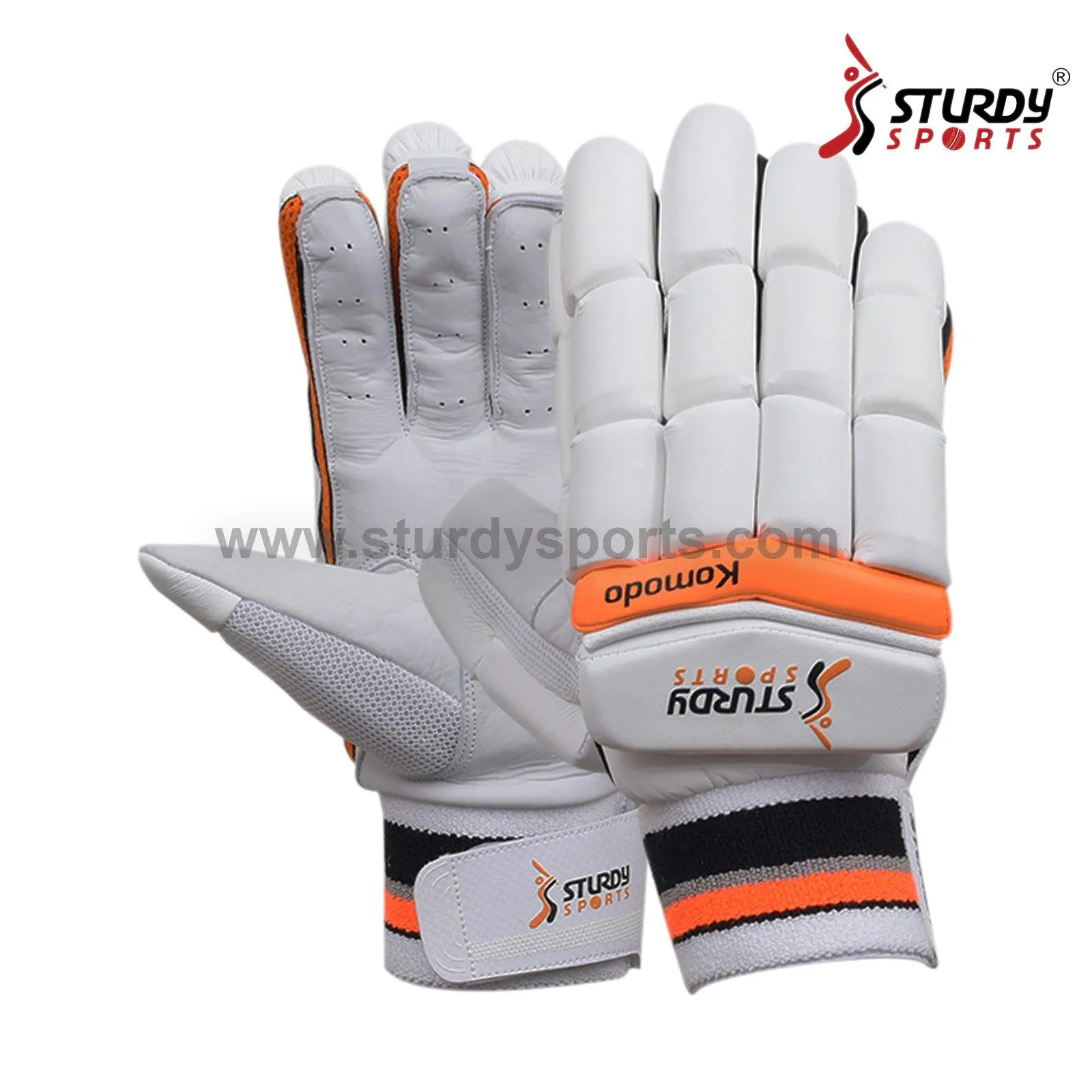 Sturdy Komodo Batting Cricket Gloves - Senior Large