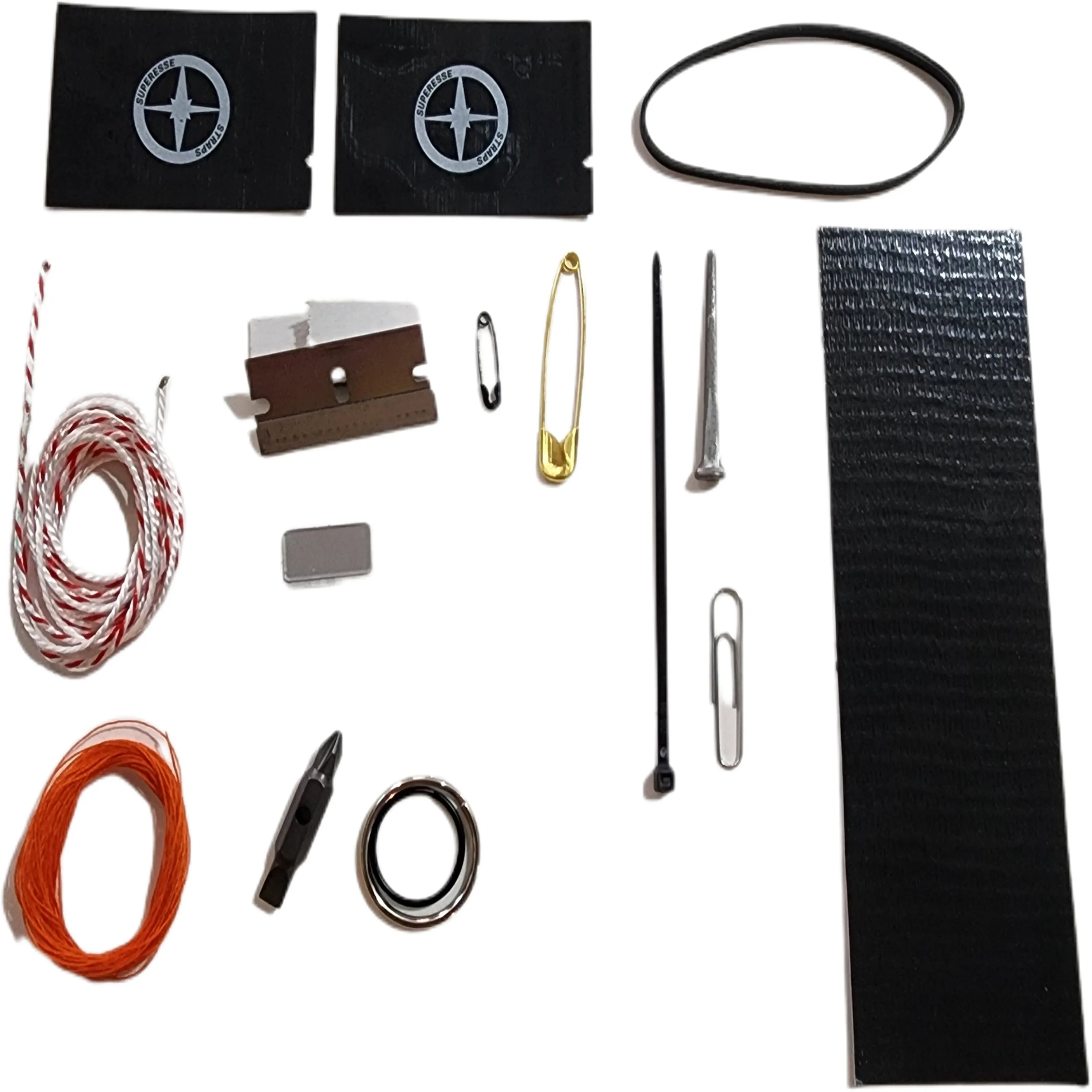 Supply MacGyver Patch Kit: Everyday Carry items for improvising in tasks completions