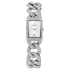 Swarovski Cocktail Crystal Silver Ladies Watch 5547617