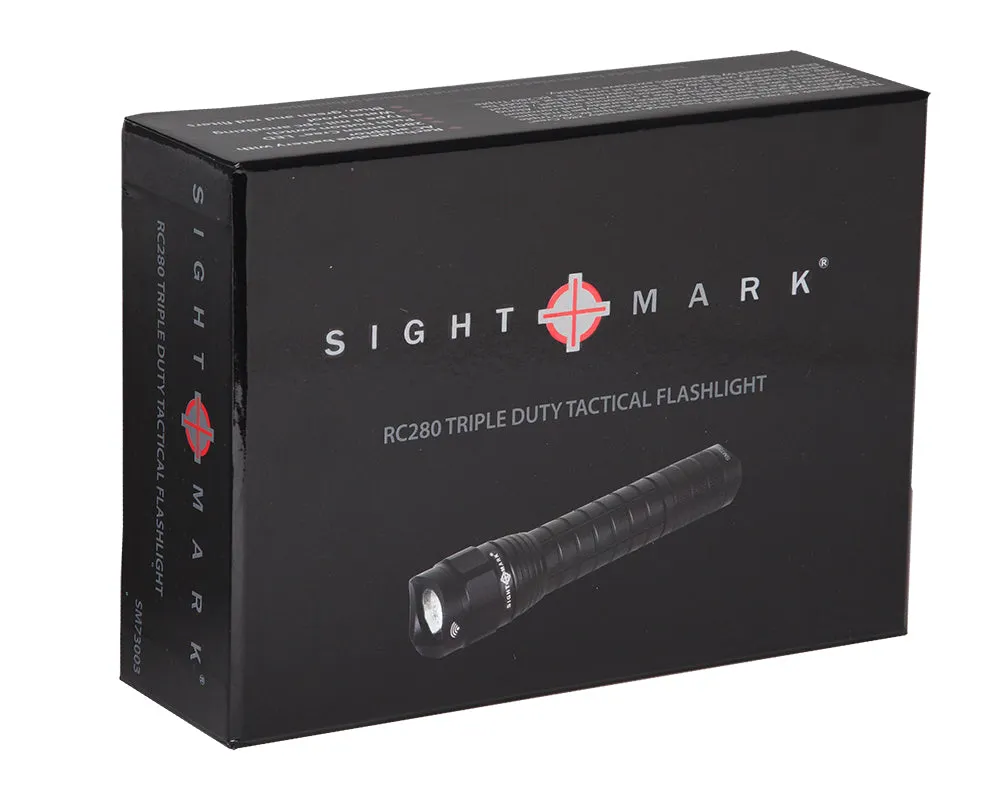 TripleDuty RC280, Rechargeable Tactical Flashlight