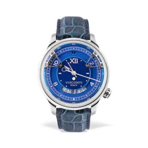 Visconti Watch Opera Automatic 43.5mm Blue KW23-03